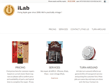 Tablet Screenshot of ilab.co.nz